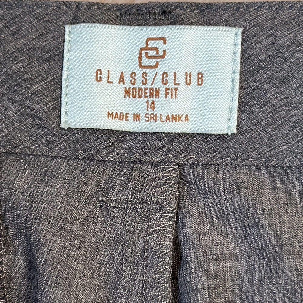 Club Class | Gray Flat Front Shorts - Picture 5 of 8